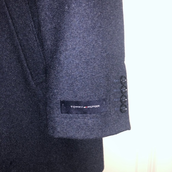 Tommy Hilfiger Wool Trench Coat sz36 - Picture 8 of 8